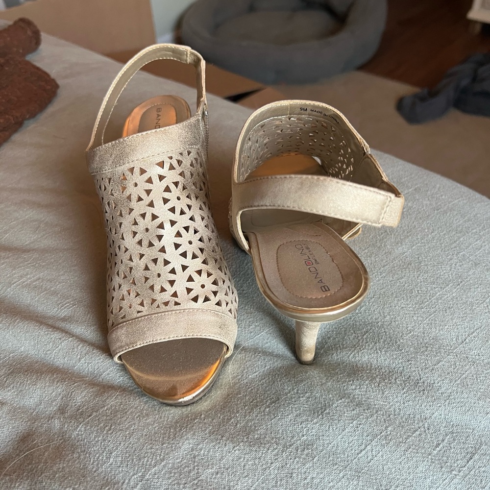 Champagne colored heels!